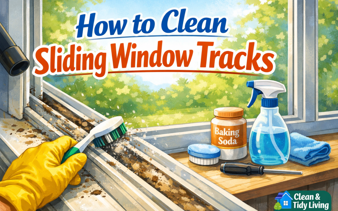How to Clean Sliding Window Tracks