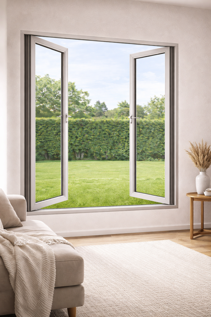 Aluminium French Windows