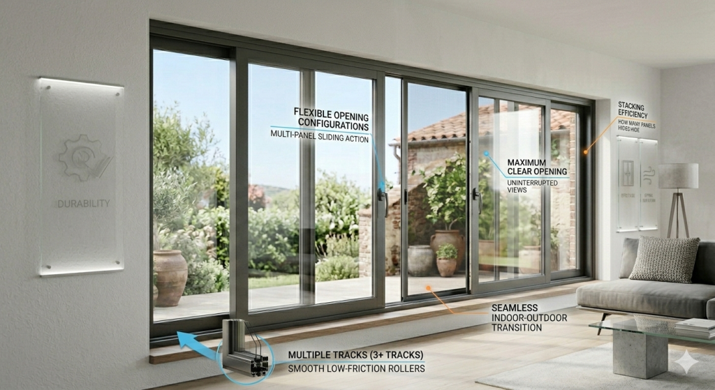 Characteristics of Multi-Track Sliding Windows