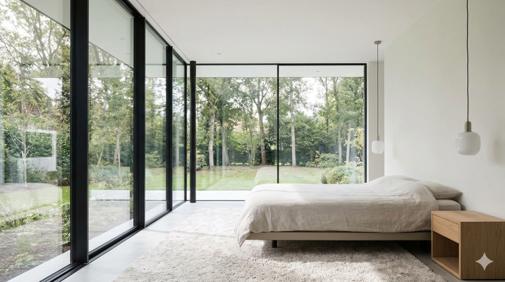 Clear Glass for a Clean and Modern Look