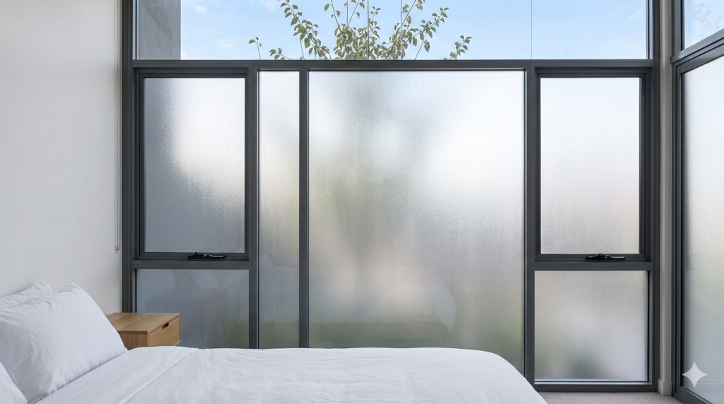 Frosted Glass for Better Privacy