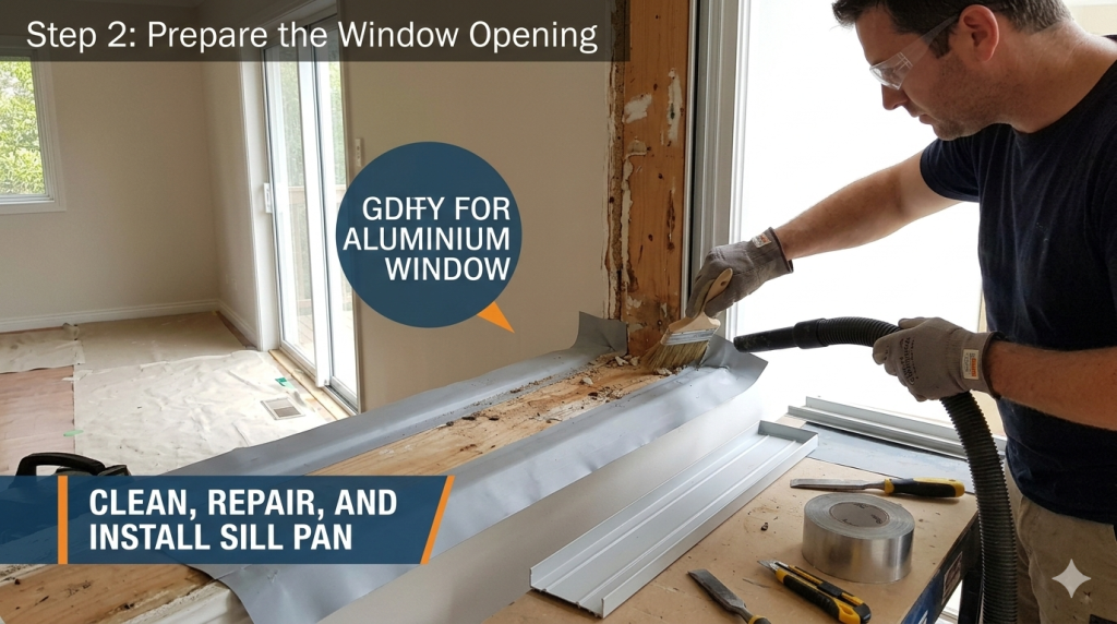 Prepare the Window Opening