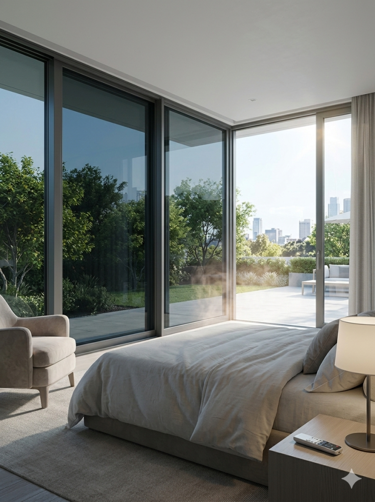 Tinted Glass to Control Heat and Sunlight