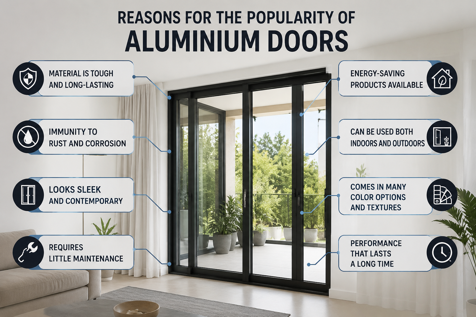 Reasons for the Popularity of Aluminium Doors