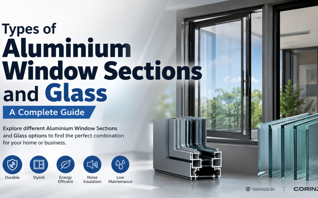 Types of Aluminium Window Sections and Glass: A Complete Guide