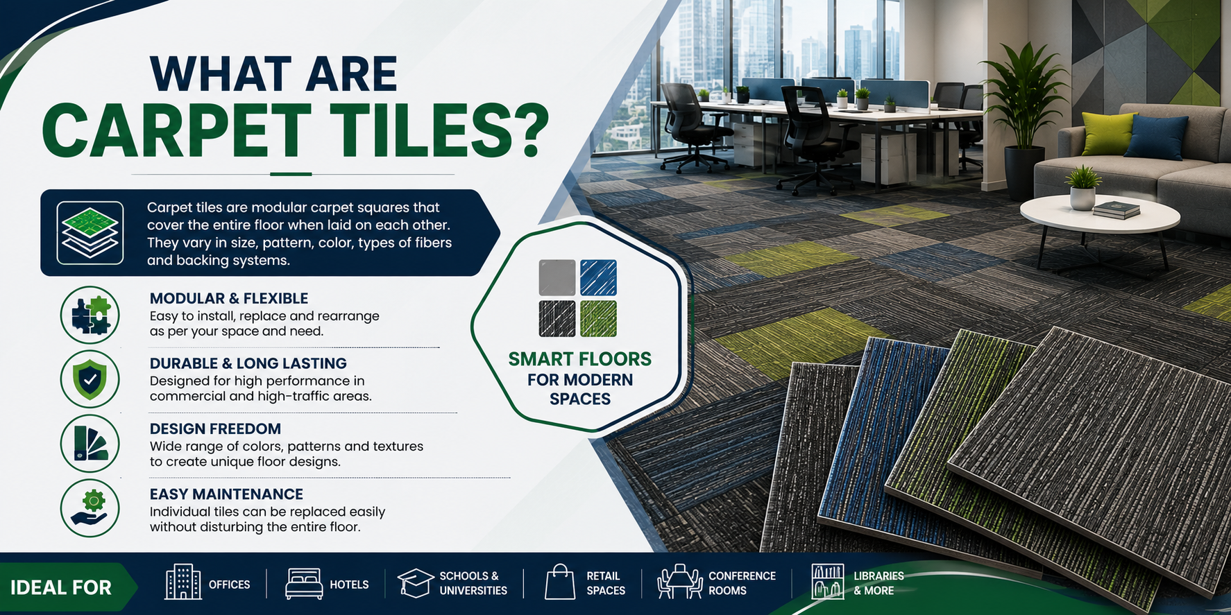 What are Carpet Tiles?