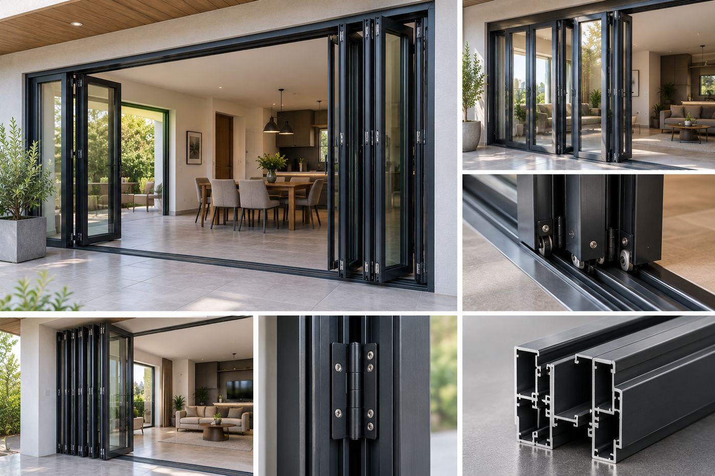 Aluminium Folding Door Frames