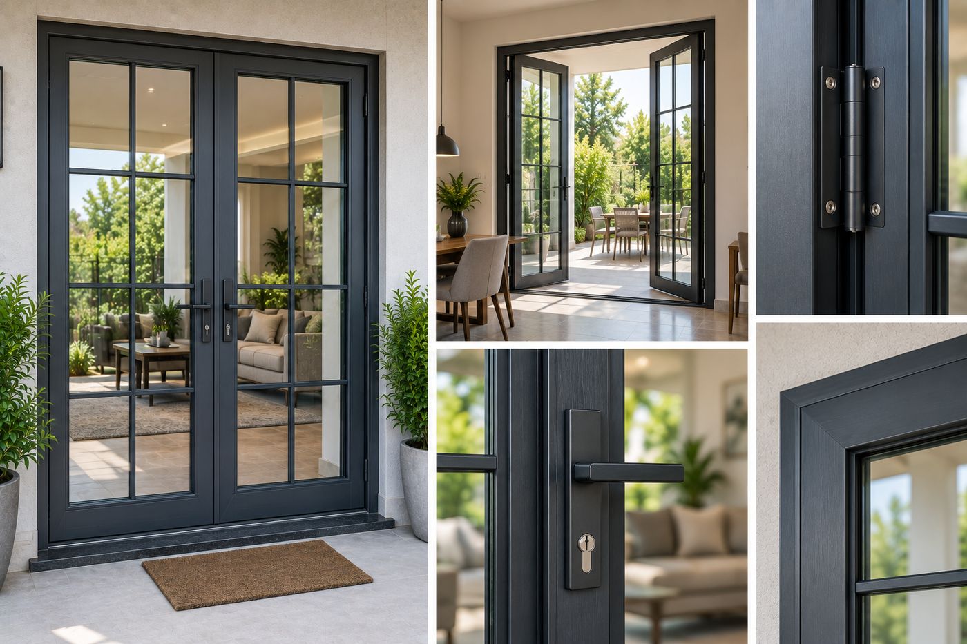Aluminium French Door Frames