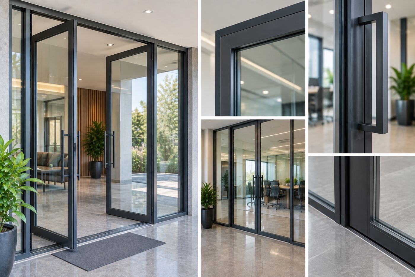 Aluminium Glass Door Frames