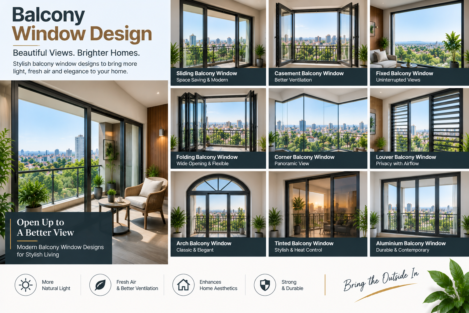 Balcony Window Design