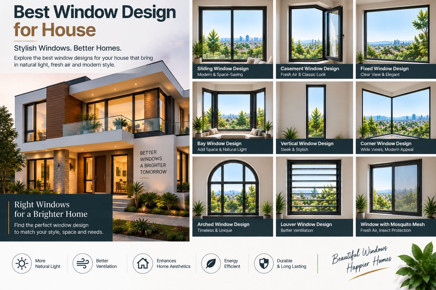 Best Window Design for House