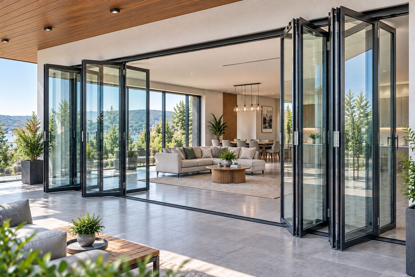 Glass Folding Doors