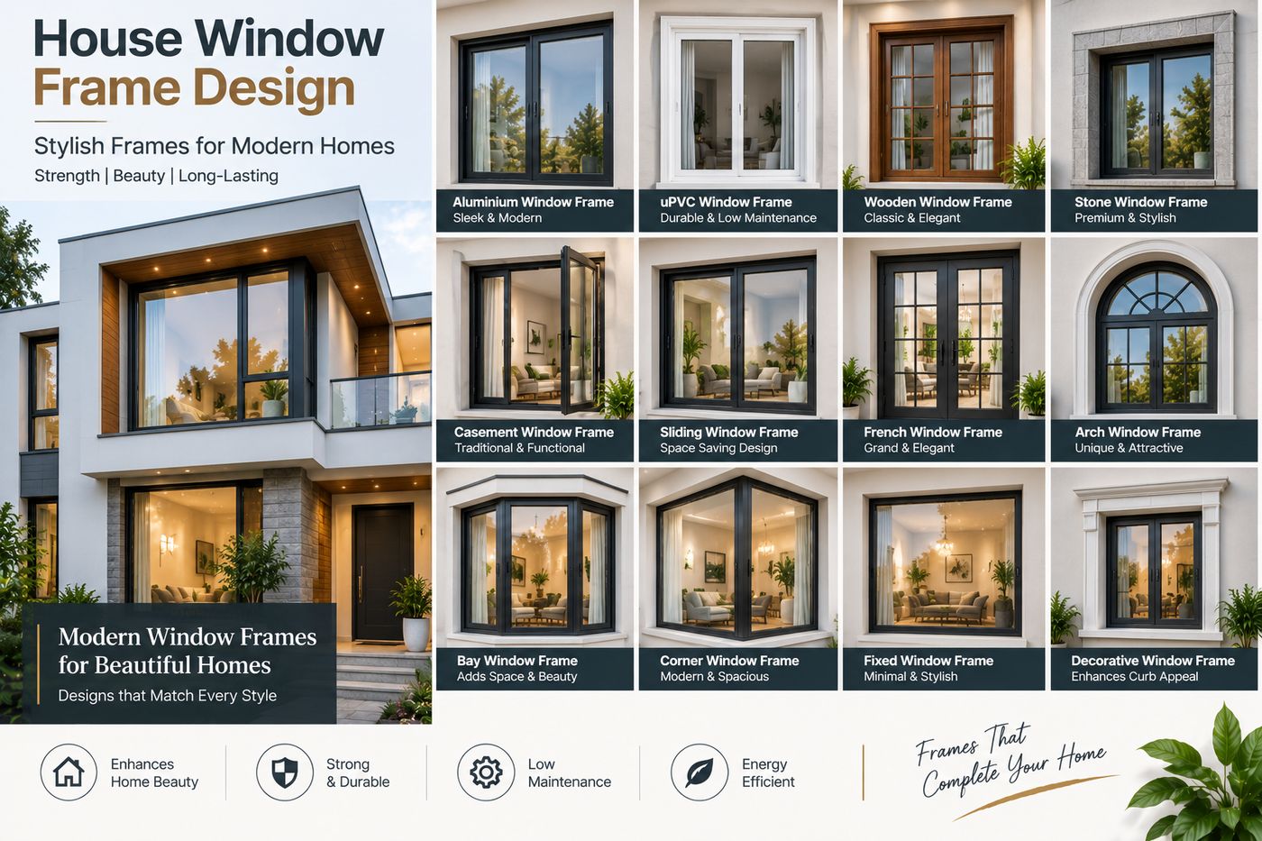 House Window Frame Design