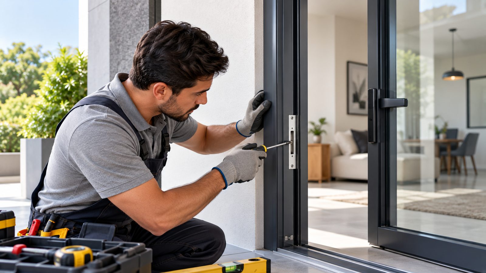 How to Fix an Aluminium Door Frame: Step-by-Step Guide