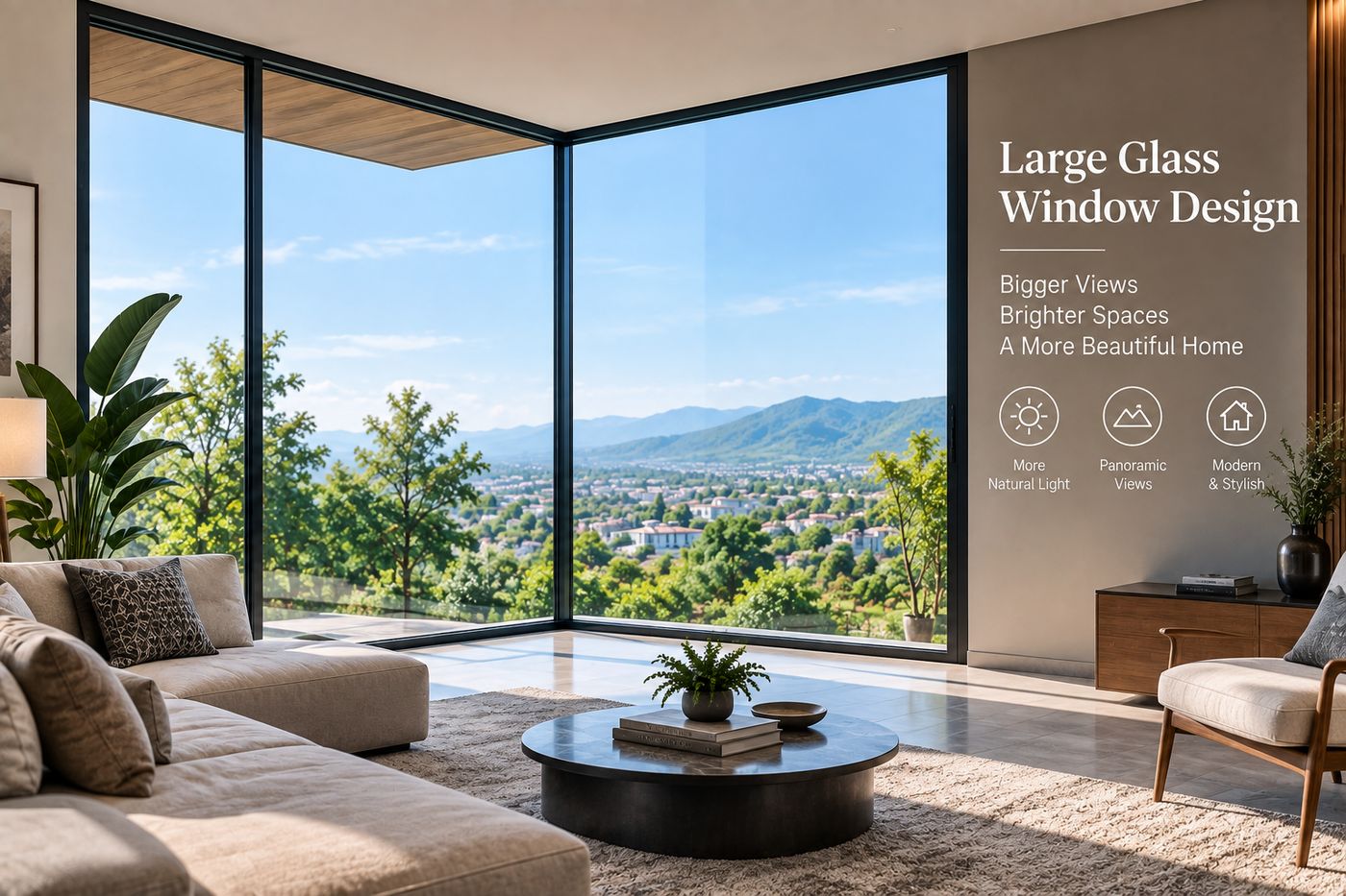 Large Glass Window Design