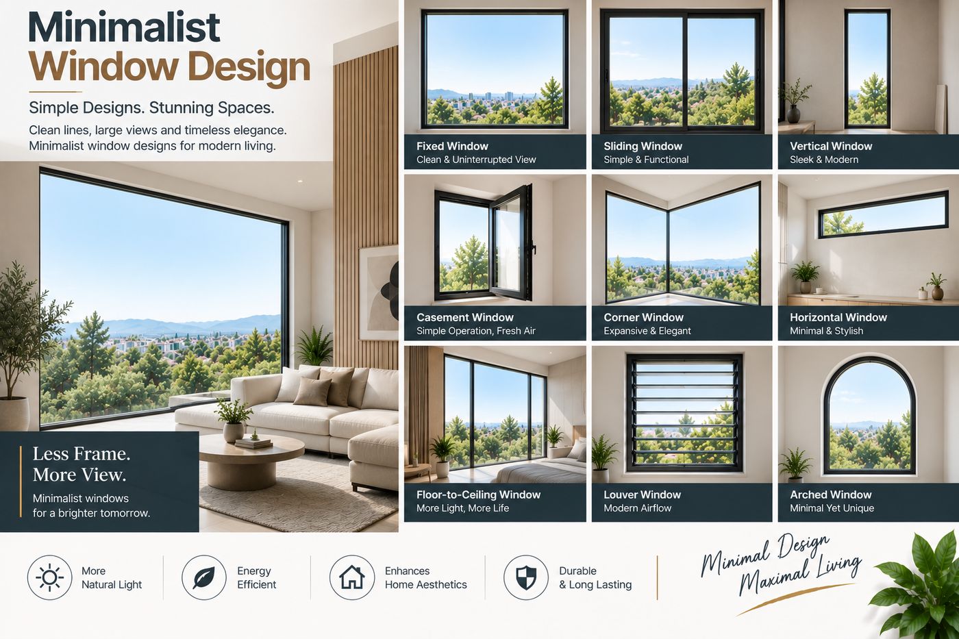 Minimalist Window Design
