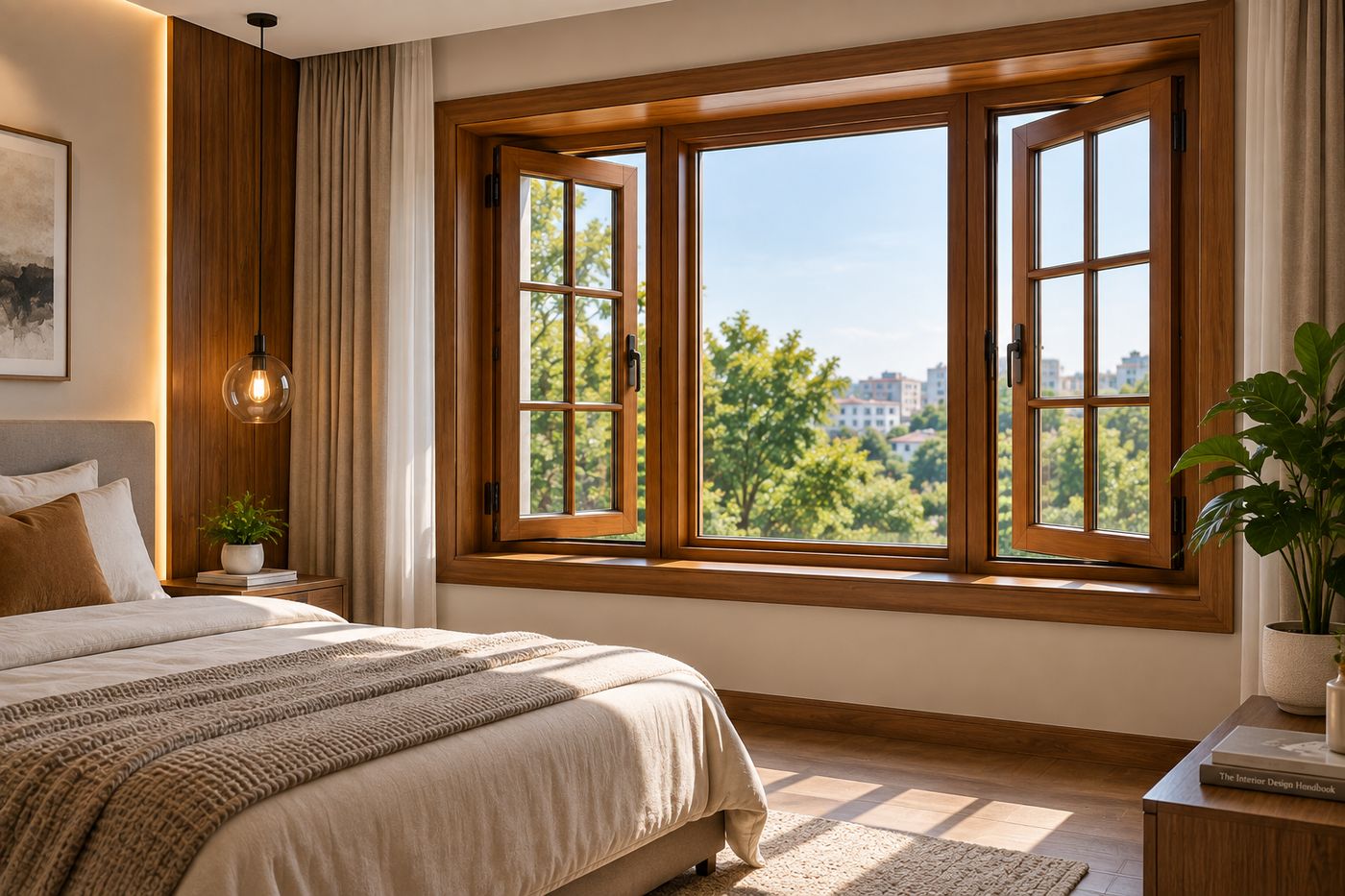 Room Wood Window Design