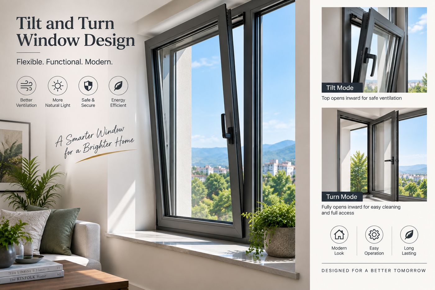 Tilt and Turn Window Design