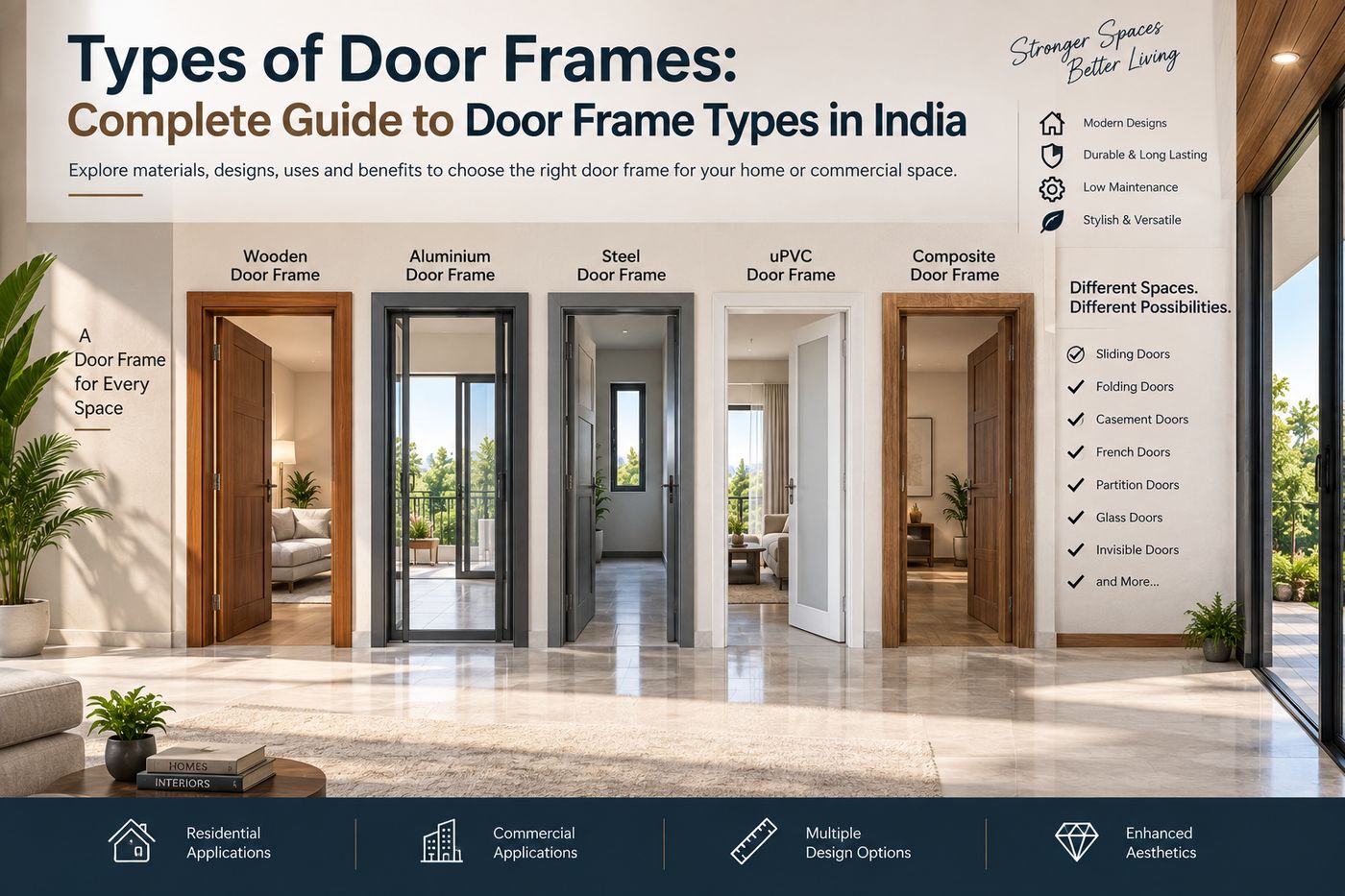 Types of Door Frames