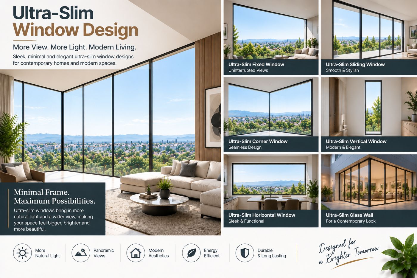 Ultra-Slim Window Design