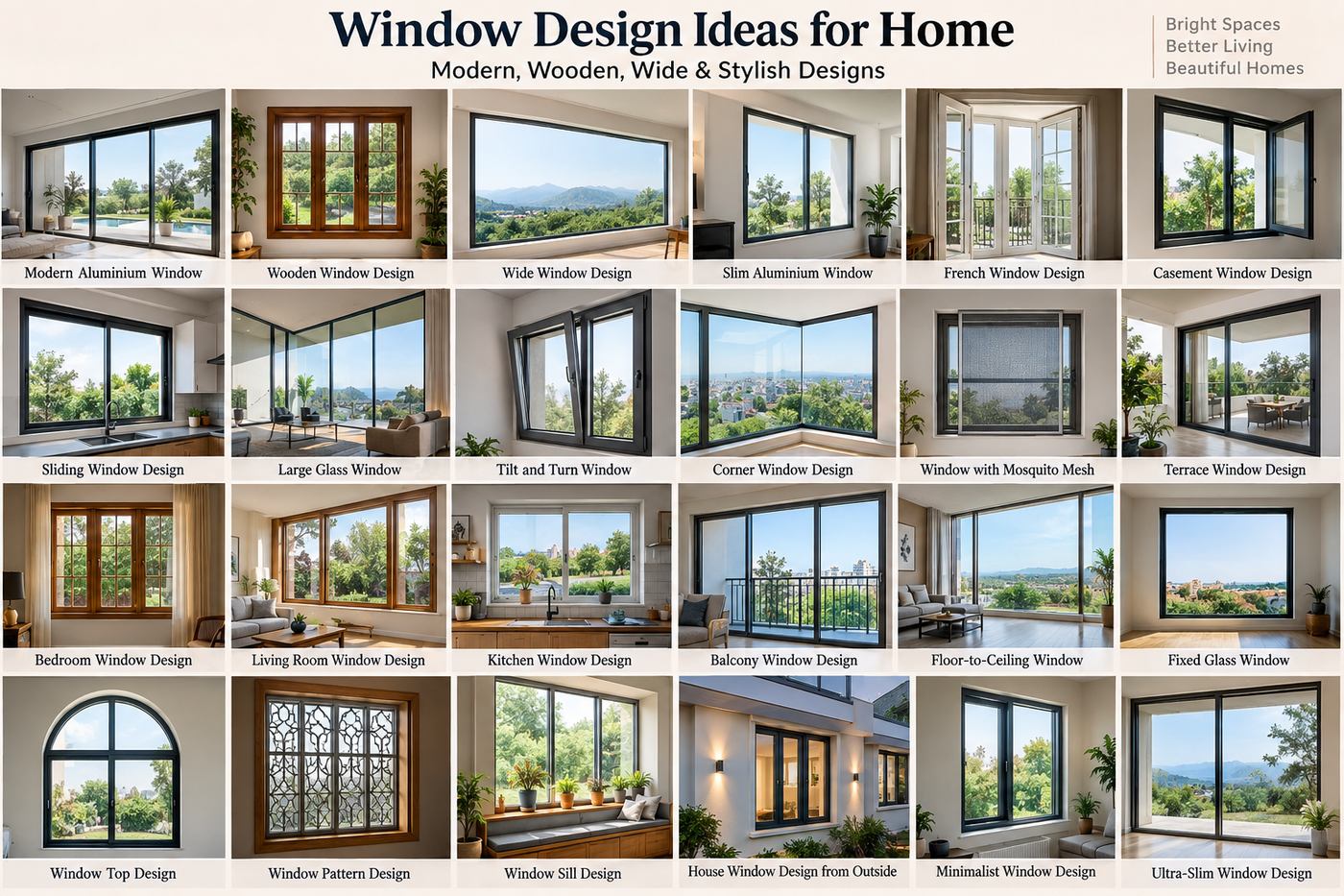 Window Design Ideas for Home