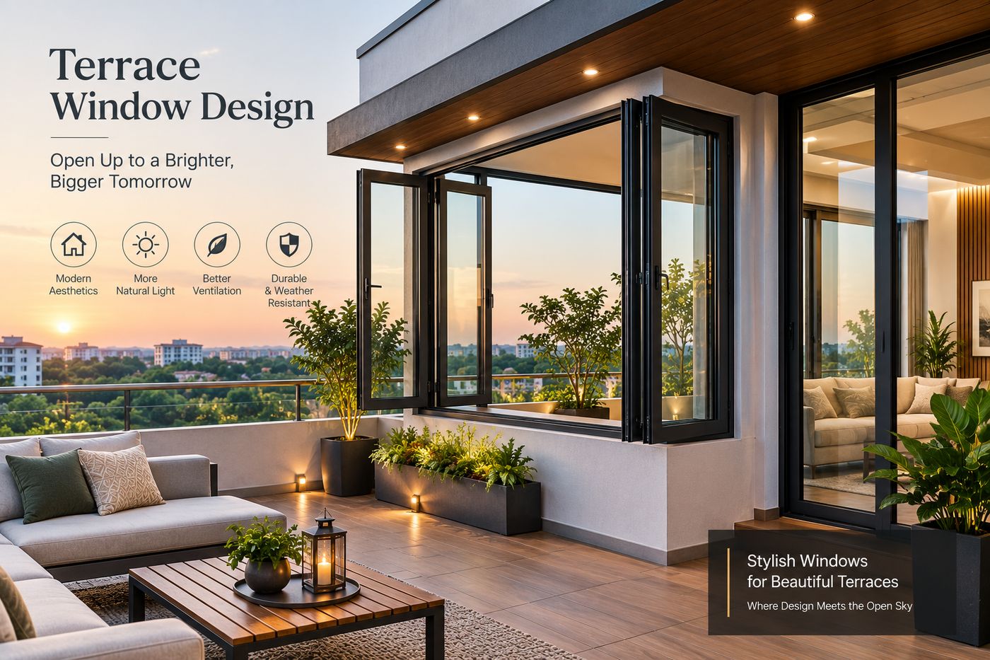 Terrace Window Design